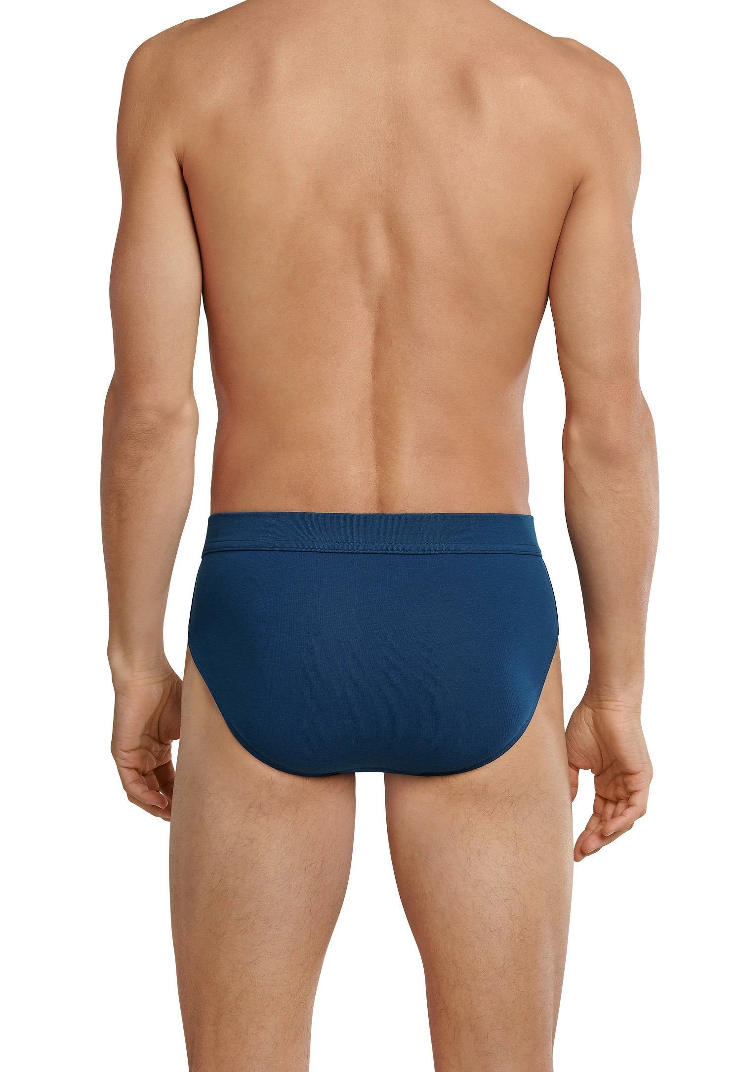 Schiesser Rio-Slips 3er Pack 173815/908 Bio Baumwoll-Stretch, Navy-petrol-schwarz, Blau-petrol – Bild 4