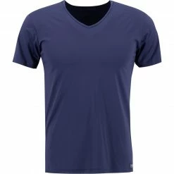 bruno banani Shirt Micro Feel 2205-2164/0010 T-Shirt, Mikrofaser-Stretch, Marine