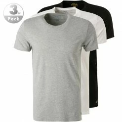 Polo Ralph Lauren T-Shirt 3er Pack 714830304/002 T-Shirts, Baumwolle, Weiß-grau-schwarz