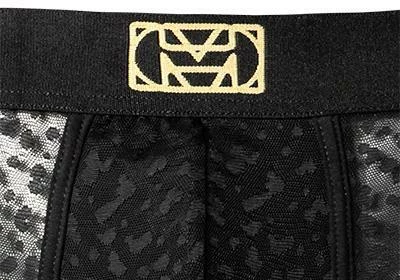 HOM Trunk Apollon 402083/J004 Mikrofaser-Stretch semitransparent, Schwarz – Bild 3