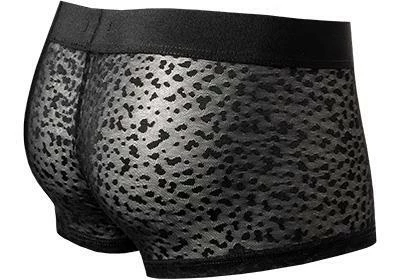 HOM Trunk Apollon 402083/J004 Mikrofaser-Stretch semitransparent, Schwarz – Bild 4