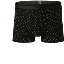 HOM Boxer Briefs Max 401914/I004 Trunk, Mikrofaser, Schwarz gemustert , Schwarz