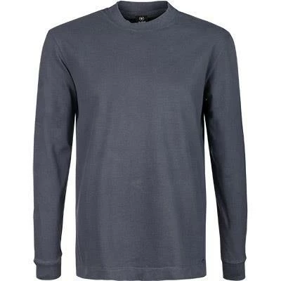 Strellson T-Shirt Leo 30028501/401 Longsleeve, Baumwolle, Graublau, Nachtblau – Bild 2