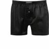 Ermenegildo Zegna Filoscozia Boxer N2LC7007/001 Boxershorts, Baumwolle, Schwarz