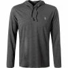 Polo Ralph Lauren Longsleeve 710652669/042 Longsleeve Hoodie, Baumwolle, Schwarz meliert