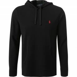 Polo Ralph Lauren Kapuzenlongsleeve 710842628/008 Baumwolle, Schwarz