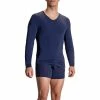Olaf Benz PEARL2100 Longsleeves 130315/4603 Baumwoll-Stretch, Dunkelblau