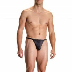 Olaf Benz RED2109 Riotanga 108844/8000 Mikrofaser, Schwarz gemustert, Schwarz