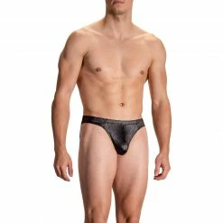 Olaf Benz RED2113 Brazilbrief 108881/8000 Slip, Mikrofaser, Schwarz