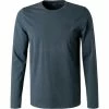 Pierre Cardin Longsleeve 53270/000/12328/3505 Baumwolle, Rauchblau