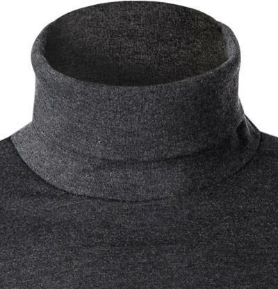 Pierre Cardin Longsleeve 53273/000/12328/2100 Rollkragenshirt, Baumwolle, Anthrazit – Bild 3