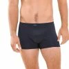 Mey FORSSA Shorty 2er Pack 37107/123 Trunks in Geschenkbox, Mikrofaser-Stretch, Schwarz gemustert, Schwarz