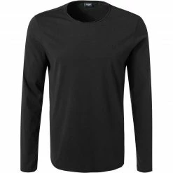 JOOP! T-Shirt Charles 30021900/001 Longsleeve, Baumwolle, Schwarz