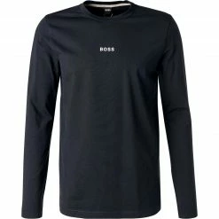 BOSS Longsleeve TChark 50462807/404 Baumwolle, Dunkelblau