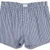 Novila Shorts 8580/55/204 Boxershorts, Baumwolle, Marine-weiß kariert, Marine kariert