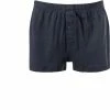 HANRO Boxers Sea Island Cotton 07 3172/0019 Boxershort, Baumwolle, Schwarz, Black