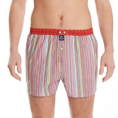 MC ALSON Boxer-Shorts 4410/multicolor Boxershorts, Baumwolle, Multicolor gestreift – Bild 3