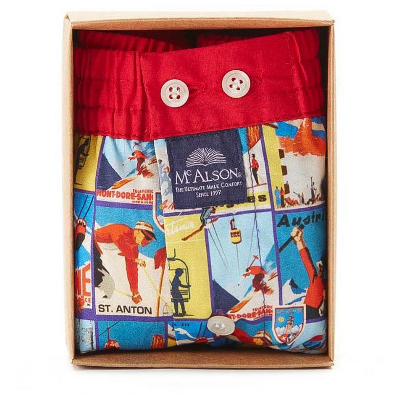 MC ALSON Boxer-Shorts 4462/multicolor Boxershorts, Baumwolle – Bild 4