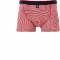 MC ALSON Jersey Boxer-Shorts J0205/rot-blau Trunk, Baumwoll-Jersey, Rot-blau gestreift