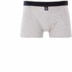 MC ALSON Jersey Boxer-Shorts J0300/grau Trunk, Baumwoll-Jersey, Hellgrau meliert