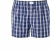 Novila Boxershorts 8149/055/204 Baumwolle, Marineblau kariert, Marine