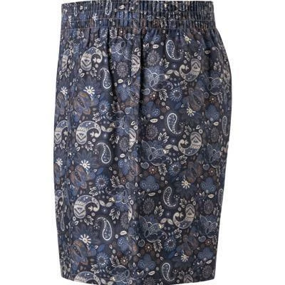 Novila Boxershorts 8676/055/165 Baumwolle, Marineblau-taupe gemustert, Taupe – Bild 3