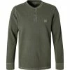 camel active Longsleeve 409671/6T11/93 Baumwolle, Olivgrün, Oliv