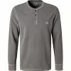 camel active Longsleeve 409671/6T11/06 Baumwolle, Steingrau