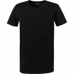 CALIDA T-Shirt 14290/992 Baumwoll-Stretch, Schwarz
