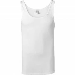 CALIDA Athletic-Shirt 11010/001 Tanktop, Baumwolle, Weiß
