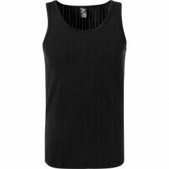 CALIDA Athletic-Shirt 12986/992 Tanktop, Baumwoll-Stretch, Schwarz