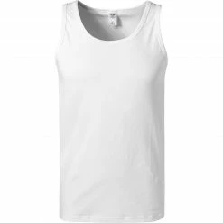 CALIDA Athletic-Shirt 2er Pack 12141/001 Tanktops, Baumwoll-Stretch, Weiß