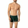 bruno banani Shorts Predator 2201-2337/0610 Trunk, Mikrofaser-Stretch, Grün gemustert, Schwarz-grün