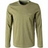 Marc O'Polo Longsleeve M27 2222 52080/421 Bio Baumwolle, Olivgrün meliert, Oliv