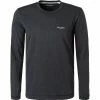 Marc O'Polo Longsleeve M27 2222 52080/991 Bio Baumwolle, Anthrazit meliert, Anthrazit
