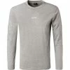 BOSS Longsleeve TChark 50462807/051 Baumwolle, Grau meliert, Hellgrau