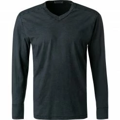 CROSSLEY Longsleeve Kostellc/700C Baumwolle, Dunkelblau meliert, Dunkelblau