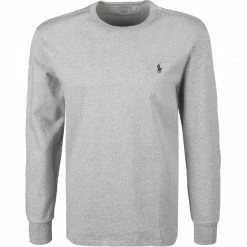 Polo Ralph Lauren Longsleeve 710842632/003 Classic Fit, Baumwolle, Silbergrau meliert, Silber