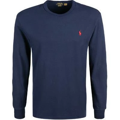 Polo Ralph Lauren Longsleeve 710842632/004 Classic Fit, Baumwolle, Navy – Bild 2