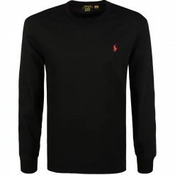 Polo Ralph Lauren Longsleeve 710842632/001 Classic Fit, Baumwolle, Schwarz