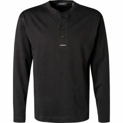 Scotch & Soda Longsleeve 163951/0008 Baumwolle, Schwarz