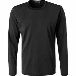 CROSSLEY Longsleeve Hasttc/900C Baumwolle, Schwarz
