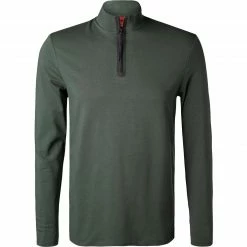 Strellson Longsleeve Trey 30028031/311 Regular Fit, Baumwolle, Dunkelgrün