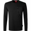 Strellson Longsleeve Kieran 30028067/001 Baumwolle, Schwarz