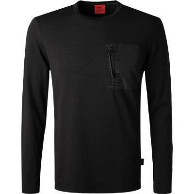 Strellson Longsleeve Kieran 30028067/001 Baumwolle, Schwarz – Bild 2