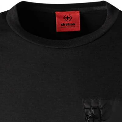 Strellson Longsleeve Kieran 30028067/001 Baumwolle, Schwarz – Bild 3