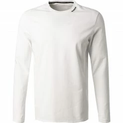 KARL LAGERFELD T-Shirt 755019/0/512221/10 Longsleeve, Baumwolle, Weiß