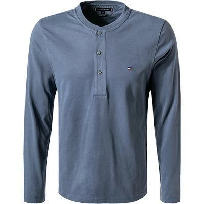 Tommy Hilfiger Longsleeve MW0MW20159/C9T Bio Baumwolle, Indigo – Bild 2