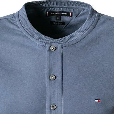 Tommy Hilfiger Longsleeve MW0MW20159/C9T Bio Baumwolle, Indigo – Bild 3