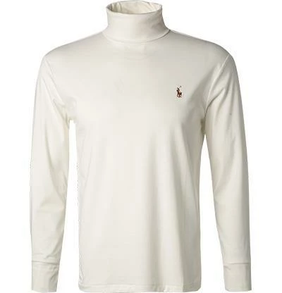 Polo Ralph Lauren Rollkragenshirt 710760126/002 Baumwolle, Creme – Bild 2